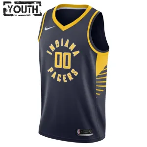 Nike Indiana Pacers Trikot Personalisiert Icon Edition Swingman Navy Für Kinder