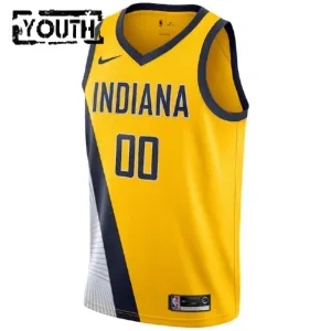 Nike Indiana Pacers Trikot Personalisiert Statement Edition Swingman Gelb Für Kinder
