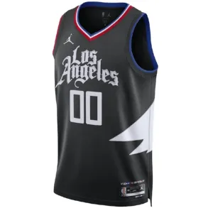 Jordan LA Clippers Trikot Personalisiert Statement Edition Swingman Schwarz Für Herren