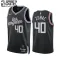 Nike LA Clippers Ivica Zubac 40 Trikot City Edition 22/23 Swingman Schwarz Für Kinder
