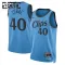 Nike LA Clippers Ivica Zubac Trikot City Edition 24/25 Swingman Blau Für Kinder