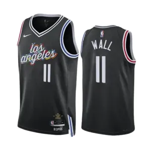 Nike LA Clippers John Wall 11 Trikot City Edition 22/23 Swingman Schwarz Für Herren Nike LA Clippers John Wall 11 Trikot City Edition 22/23 Swingman Schwarz Für Herren