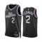 Nike LA Clippers Kawhi Leonard 2 Trikot City Edition 22/23 Swingman Schwarz Für Herren
