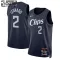 Nike LA Clippers Kawhi Leonard Trikot City Edition 23/24 Swingman Navy Für Kinder