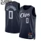 Nike LA Clippers Russell Westbrook Trikot City Edition 23/24 Swingman Navy Für Kinder