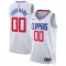 Nike LA Clippers Trikot Personalisiert Association Edition Swingman Weiß Für Herren