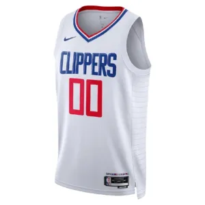 Nike LA Clippers Trikot Personalisiert Association Edition Swingman Weiß Für Herren