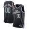 Nike LA Clippers Trikot Personalisiert City Edition 22/23 Swingman Schwarz Für Herren