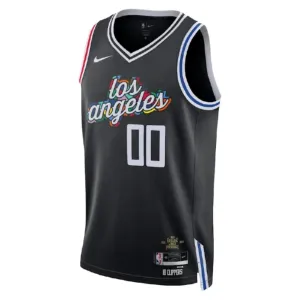 Nike LA Clippers Trikot Personalisiert City Edition 22/23 Swingman Schwarz Für Herren