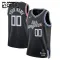 Nike LA Clippers Trikot Personalisiert City Edition 22/23 Swingman Schwarz Für Kinder