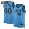 Nike LA Clippers Trikot Personalisiert City Edition 24/25 Swingman Blau Für Kinder
