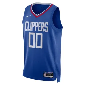 Nike LA Clippers Trikot Personalisiert Icon Edition Swingman Blau Für Herren