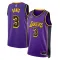 Jordan Los Angeles Lakers Anthony Davis 3 Trikot Statement Edition Swingman Lila Für Herren