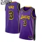 Jordan Los Angeles Lakers Anthony Davis 3 Trikot Statement Edition Swingman Lila Für Kinder