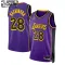 Jordan Los Angeles Lakers Rui Hachimura 28 Trikot Statement Edition Swingman Lila Für Kinder