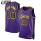 Jordan Los Angeles Lakers Trikot Personalisiert Statement Edition Swingman Blau Für Kinder