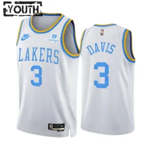 Los Angeles Lakers Anthony Davis 3 Trikot Classic Edition 22/23 Swingman Weiß Für Kinder