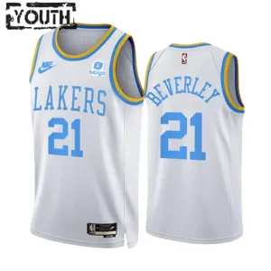 Los Angeles Lakers Patrick Beverley 21 Trikot Classic Edition 22/23 Swingman Weiß Für Kinder Los Angeles Lakers Patrick Beverley 21 Trikot Classic Edition 22/23 Swingman Weiß Für Kinder