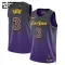 Nike Los Angeles Lakers Anthony Davis Trikot City Edition 24/25 Swingman Lila Für Kinder