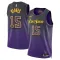 Nike Los Angeles Lakers Austin Reaves Trikot City Edition 24/25 Swingman Lila Für Herren