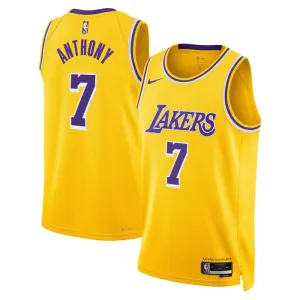Nike Los Angeles Lakers Carmelo Anthony 7 Trikot Icon Edition Swingman Gold Für Herren