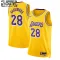 Nike Los Angeles Lakers Rui Hachimura 28 Trikot Icon Edition Swingman Gold Für Kinder