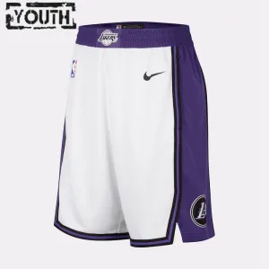 Nike Los Angeles Lakers Shorts City Edition 22/23 Swingman Für Kinder Nike Los Angeles Lakers Shorts City Edition 22/23 Swingman Für Kinder