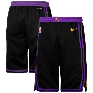 Nike Los Angeles Lakers Shorts City Edition 23/24 Swingman Für Herren