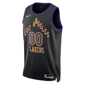 Nike Los Angeles Lakers Trikot Personalisiert City Edition 23/24 Swingman Für Herren