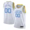 Nike Los Angeles Lakers Trikot Personalisiert Classic Edition 22/23 Swingman Weiß Für Herren