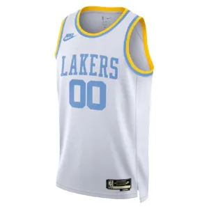 Nike Los Angeles Lakers Trikot Personalisiert Classic Edition 22/23 Swingman Weiß Für Herren