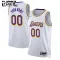 Nike Los Angeles Lakers Trikot Personalisiert Icon Edition Swingman Weiß Für Kinder