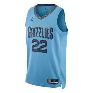 Jordan Memphis Grizzlies Light Desmond Bane 22 Trikot Statement Edition Swingman Blau Für Herren