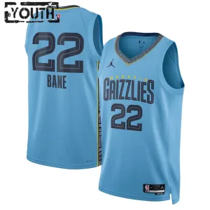 Jordan Memphis Grizzlies Light Desmond Bane 22 Trikot Statement Edition Swingman Blau Für Kinder