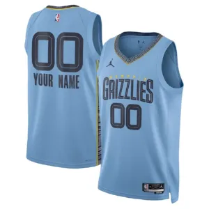 Jordan Memphis Grizzlies Trikot Personalisiert Statement Edition Swingman Blau Für Herren