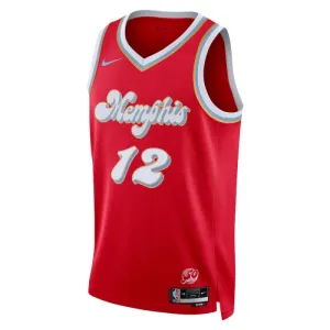 Nike Memphis Grizzlies Ja Morant Trikot City Edition 24/25 Swingman Rot Für Herren