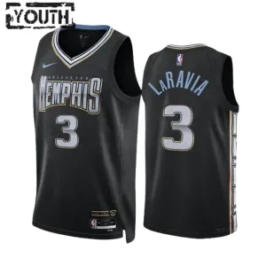 Nike Memphis Grizzlies Jake Laravia 3 Trikot City Edition 22/23 Swingman Schwarz Für Kinder Nike Memphis Grizzlies Jake Laravia 3 Trikot City Edition 22/23 Swingman Schwarz Für Kinder