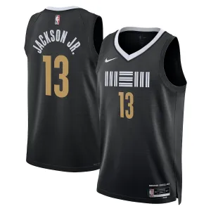 Nike Memphis Grizzlies Jaren Jackson Jr. Trikot City Edition 23/24 Swingman Schwarz Für Herren