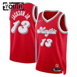 Nike Memphis Grizzlies Jaren Jackson JR Trikot City Edition 24/25 Swingman Rot Für Kinder