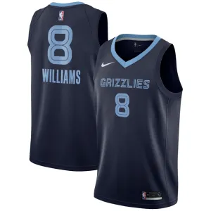 Nike Memphis Grizzlies Zaire Williams 8 Trikot Icon Edition Swingman Navy Für Herren