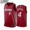 Jordan Miami Heat Victor Oladipo 4 Trikot Icon Edition Swingman Rot Für Kinder