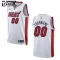 Miami Heat White Trikot Personalisiert Association Edition 23/24 Swingman Für Kinder