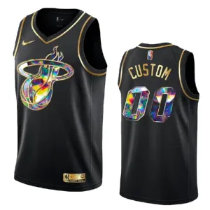 Nike Miami Heat Diamond Edition Trikot Personalisiert Swingman Schwarz Für Herren Nike Miami Heat Diamond Edition Trikot Personalisiert Swingman Schwarz Für Herren