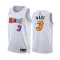 Nike Miami Heat Dwyane Wade 3 Trikot City Edition 22/23 Swingman Weiß Für Herren