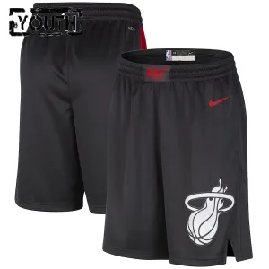Nike Miami Heat Shorts City Edition 23/24 Swingman Für Kinder