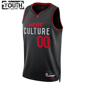 Nike Miami Heat Trikot Personalisiert City Edition 23/24 Swingman Für Kinder