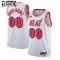 Nike Miami Heat Trikot Personalisiert Classic Edition 22/23 Swingman Weiß Für Kinder