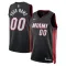 Nike Miami Heat Trikot Personalisiert Icon Edition Swingman Schwarz Für Herren