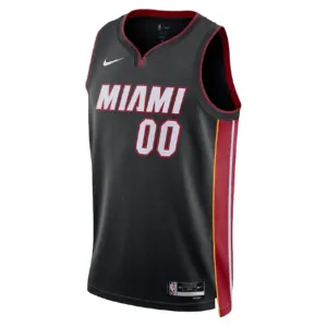 Nike Miami Heat Trikot Personalisiert Icon Edition Swingman Schwarz Für Herren