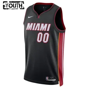 Nike Miami Heat Trikot Personalisiert Icon Edition Swingman Schwarz Für Kinder